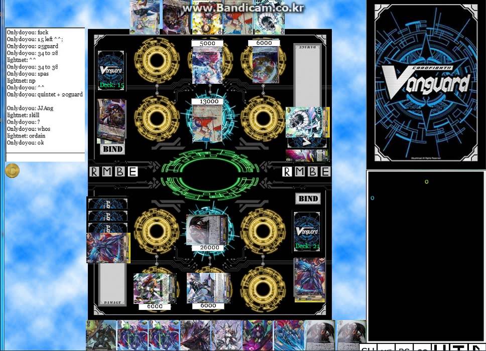 Used Gust Blaster Dragon(Card fight Area) (vs Genesis)