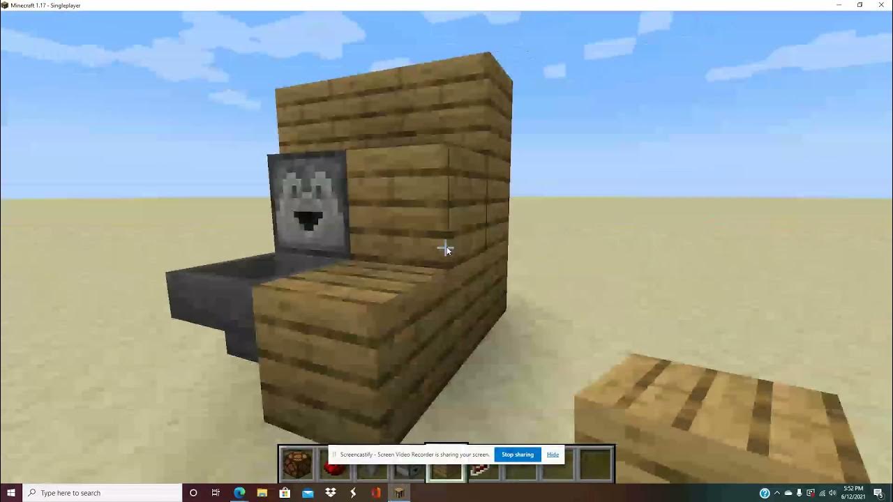 Redstone lamp clock YouTube