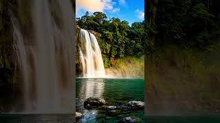 Ruído branco natural - a cachoeira perfeita para seu sono 🌊 #dormir #relaxamento