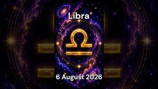 Libra Tarot Horoscope for August 6 ⚖️ Daily & Love Reading #Libra #Tarot #Shorts