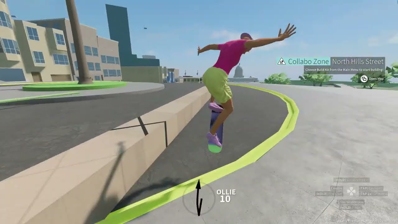 Skate 4 building obstacles with the object dropper