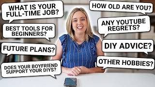 Answering your burning questions: Full-time job, relationship, DIY advice 🔥❓