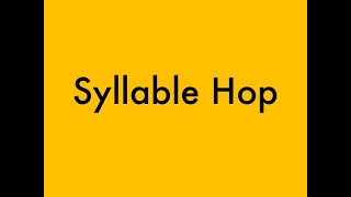 Syllable Hop