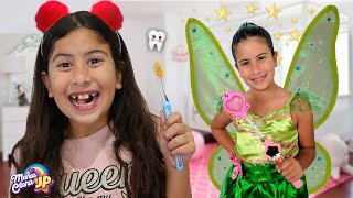 Maria Clara é surpreendida pela visita da Fada do Dente