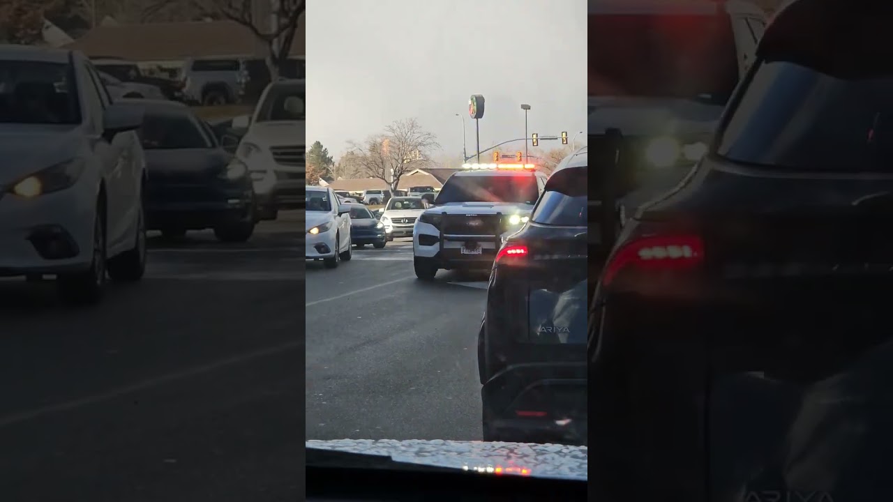 Midvale police responding code 3 