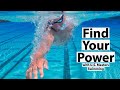 Find your power at a masters swimming workout