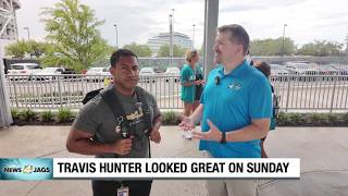 News4JAGs: Excellent day for Travis Hunter as training camp makes turn into second week