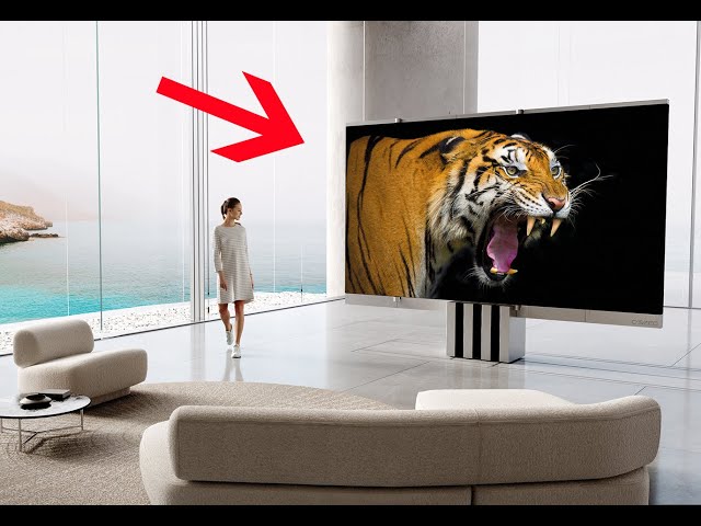 Watch This *HUGE* $400k 165-inch TV Unfold! class=