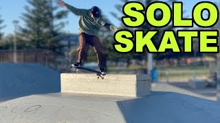 Solo Skate Session at Maroubra Skatepark