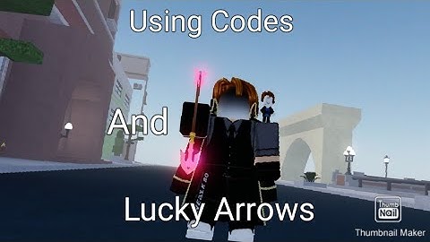 [YBA:AU] Using New Codes And Using 2 Lucky Arrows