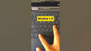 How To Open Xbox Game Bar With Keyboard Shortcut Key | Window Key Series | Key No 7 | Window + G