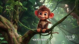 🌴 Season 2 – Episode 1: Feelings in the Jungle | Learn Emotions for Kids | #feeling #animation