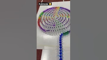 Have you ever seen glass domino 😱 #domino #glass #colors #asmr #satisfyingvideo #memes #reels #funny