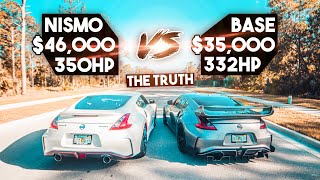 Nissan 370Z Base Vs. 2016 NISMO: The BIG $10,000 Difference.. **is it worth it?**