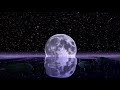 Motion graphics full moon animated background