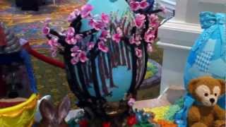 Easter Egg art display Grand Floridian Hotel - Disneyworld 2012