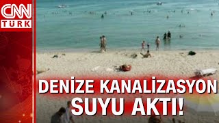 Florya Sahiline Kanalizasyon Suyu Denize Karıştı İski̇den Açıklama Geldi...