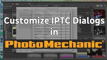 Customize IPTC Dialogs in Photo Mechanic