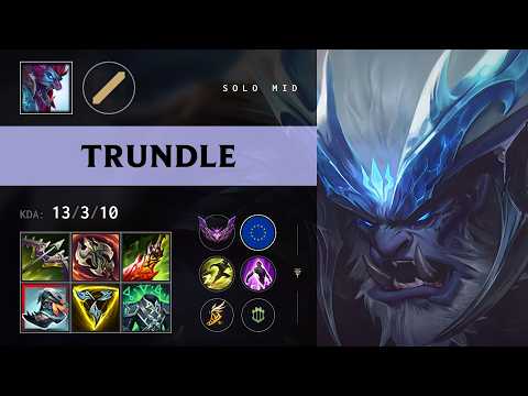 Trundle Mid vs Vex - EUNE Master Patch 26.13