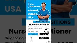 Nurse Practitioner Jobs in Europe: Why You Should Make the Move