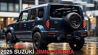 🌟Introducing the All-New 2025 Suzuki Jimny Sierra 5-Door: Unveiling Key Features! #1million