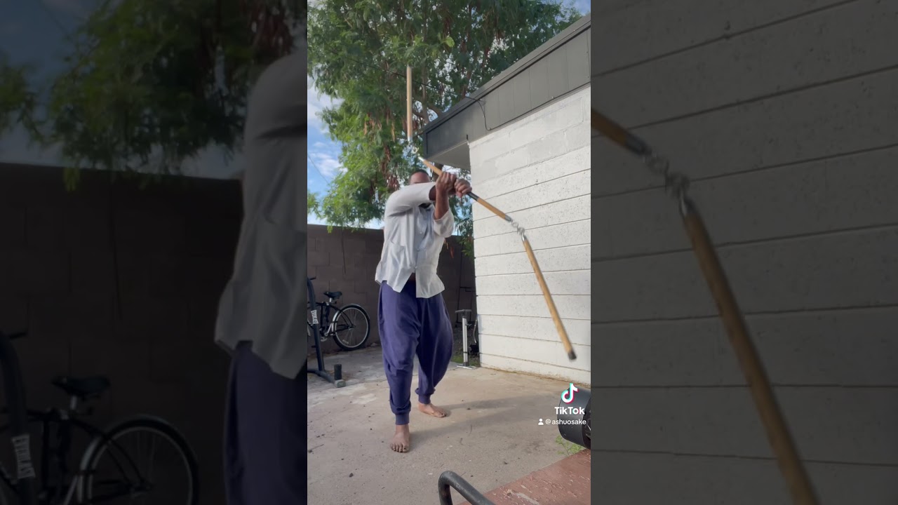 Three section staff practice in the morning 