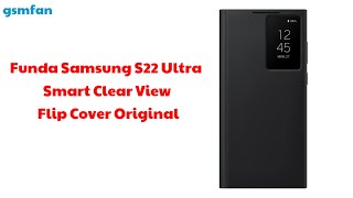 Funda Original Samsung Smart Clear View S22 Plus