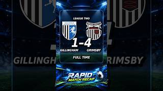 Gillingham 1-4 Grimsby Town | League Two Match Recap & Reaction Gillingham 1-4 Grimsby Town | League Two Match Recap & Reaction