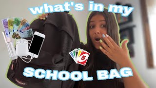 Back to school 2021️ - WHAT’S IN MY SCHOOL BAG 