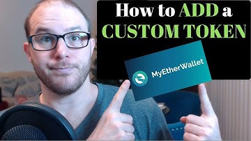 🔵MyEtherWallet (MEW) - How To Add A Custom Token