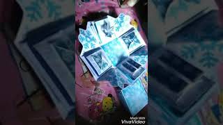 Snowflakes Theme Explosion Box