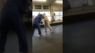 Judo Randori against a Wrestler.