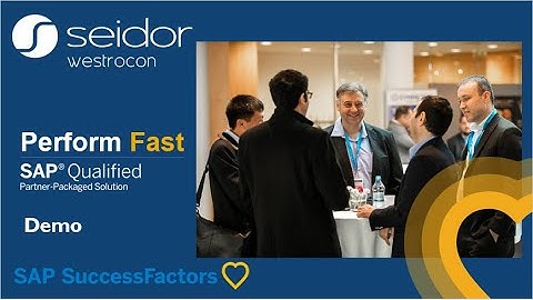 SAP SuccessFactors Perform Fast Qualified Partner-Packaged Solution Demo