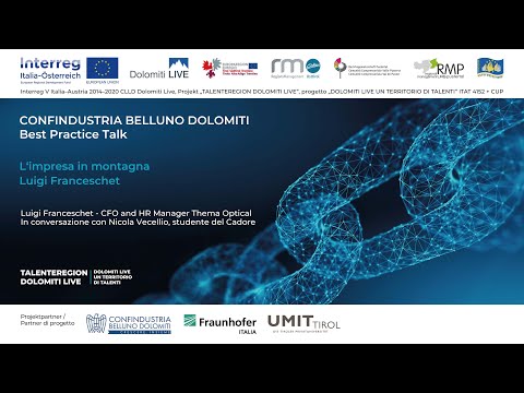 CBD - Best Practice Talk. Incontro con Luigi Franceschet di Thema Optical e Nicola Vecellio