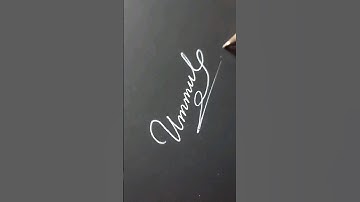 Name Signature @funwithuzahra7452 #signature #signaturestyle #calligraphy #viralvideo #satisfying