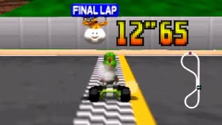 Mario Kart 64 - Luigi Raceway Sc 3Lap - 12.65 Ntsc Former Wr