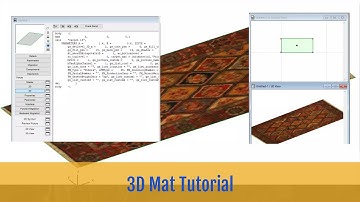 | #Archicad #Tutorial | - | #Amazing #technique to #generate #code of #3d #mat #model |