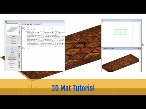| #Archicad #Tutorial | - | #Amazing #technique to #generate #code of #3d #mat #model |