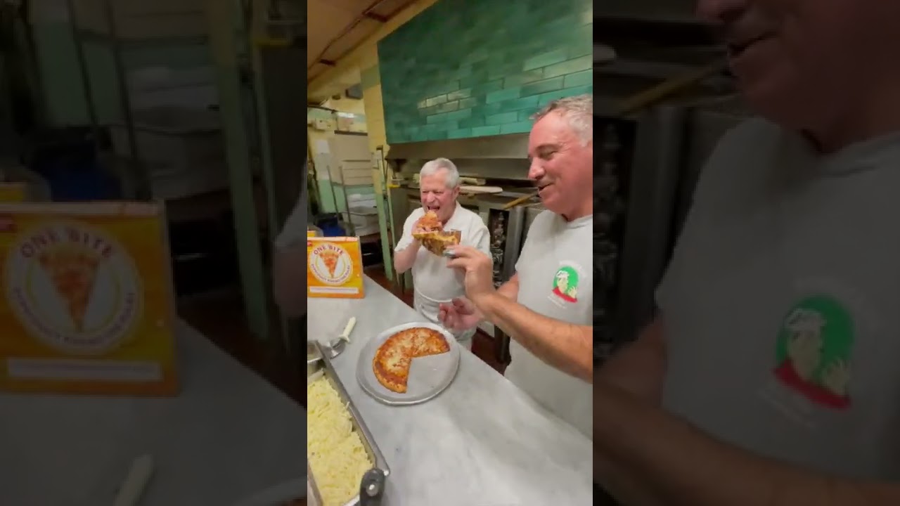Some Random Pizza Place In Long Island Says One Bite Frozen Pizza Is As Good As Homemade