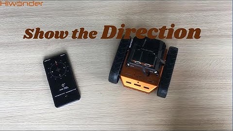 Section 14: Show the Direction | Hiwonder Qdee