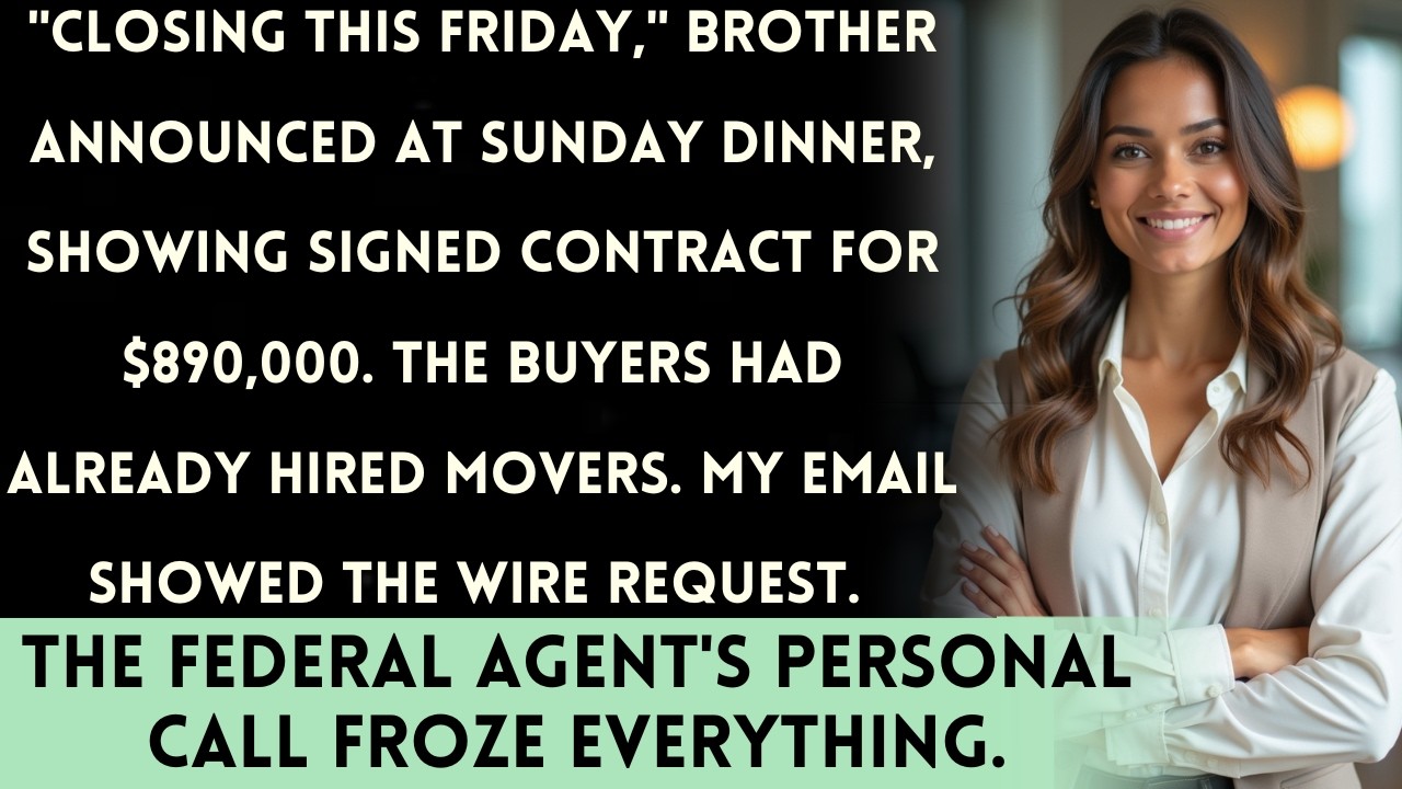 Brother Sold My City House To Fund His Betting — The Federal Agent Had My Files