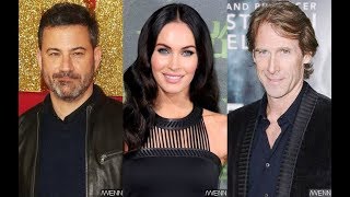 Jimmy kimmel laughing at megan fox's ...