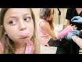 Two Broken Fingers and a Pink Cast! | Crazy8Family