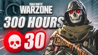 What 300 HOURS of WARZONE Looks Like (30 SOLO KILLS)