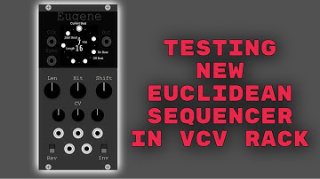 Semi-generative patch from scratch with new Euclidean Sequencer in VCV Rack