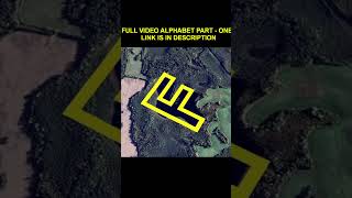 F Shaped Lake At Ushachy, Vitebsk,Belarus In Google Earth