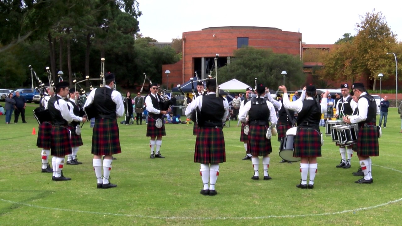 Perth Highland Pipe Band 2017 State Championships Medley YouTube