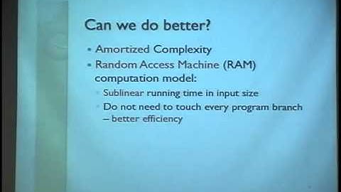 Secure Computation with Sublinear Amortized Work