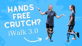 How to Use an iWalk 3.0 | Knee Crutch, HandsFree Crutch