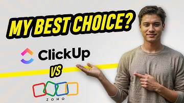ClickUp vs Zoho - Features Comparison | Which is better for project management in 2025?